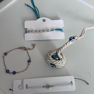 Evil Eye Bracelet Set